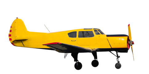 Light aircraft with piston engine
