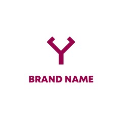 Obraz premium y logo