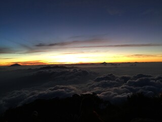 mountain peak sunrise