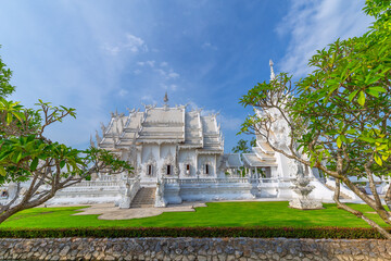 Obraz premium Wat Rong Khun,the White Temple Chiang Rai, Thailand 