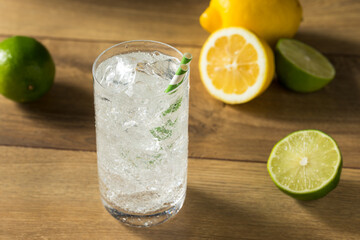 Refreshing Cold Lemon Lime Soda