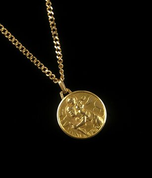 ST CHRISTOPHER MEDAL, A GOOD LUCK SYMBOL