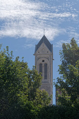 Obraz premium Tour de l'église Saint-François-de-Sales de Boulogne sur mer - Pas-de-Calais - France