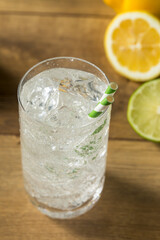 Refreshing Cold Lemon Lime Soda