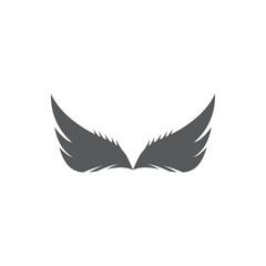 Obraz premium Wing Logo Template vector icon