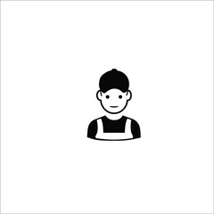 Fototapeta premium silhouette of man master in machine service