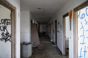 old abandoned warehouse