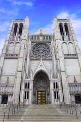 Fototapeta na wymiar Grace Cathedral San Francisco 