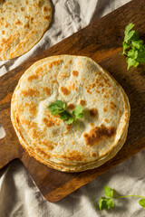 Homemade Roti Chapati Flatbread