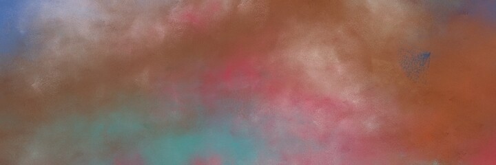 awesome abstract painting background texture with pastel brown and rosy brown colors and space for text or image. can be used as postcard or poster