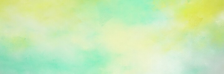 amazing tea green and dark khaki colored vintage abstract painted background with space for text or image. can be used as horizontal background texture