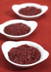 Harissa, Chili Sauce made with Chili Pepper, Condiment from North Africa