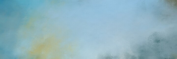 awesome abstract painting background graphic with ash gray, pastel blue and cadet blue colors and space for text or image. can be used as horizontal header or banner orientation