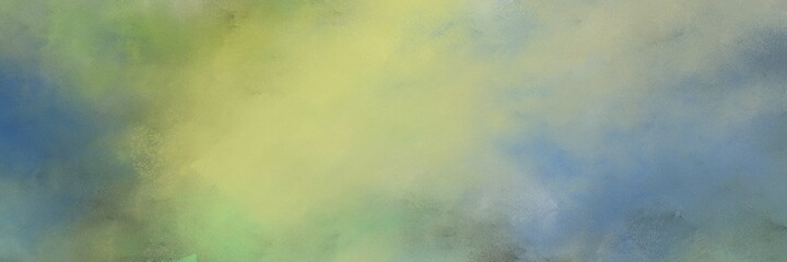 beautiful vintage abstract painted background with dark sea green, teal blue and tan colors and space for text or image. can be used as header or banner