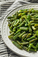 Homemade Sauteed Cooked Green Beans