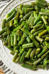 Homemade Sauteed Cooked Green Beans