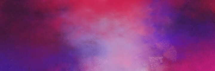 stunning vintage abstract painted background with dark moderate pink, old mauve and mulberry  colors and space for text or image. can be used as header or banner