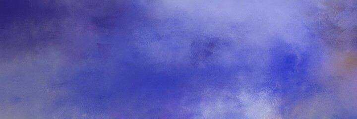beautiful slate blue and medium purple colored vintage abstract painted background with space for text or image. can be used as horizontal background graphic