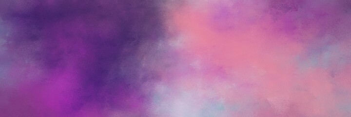 awesome abstract painting background texture with rosy brown, dark slate blue and purple colors and space for text or image. can be used as horizontal header or banner orientation