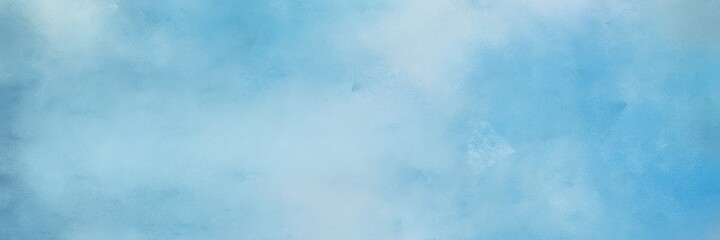 beautiful vintage texture, distressed old textured painted design with sky blue and light blue colors. background with space for text or image. can be used as horizontal background graphic