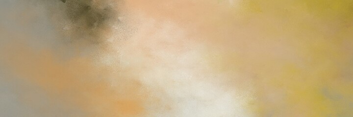 decorative dark khaki and light gray color background with space for text or image. vintage texture, distressed old textured painted design. can be used as postcard or poster