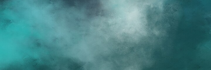 awesome abstract painting background texture with blue chill, teal blue and pastel blue colors and space for text or image. can be used as horizontal background texture