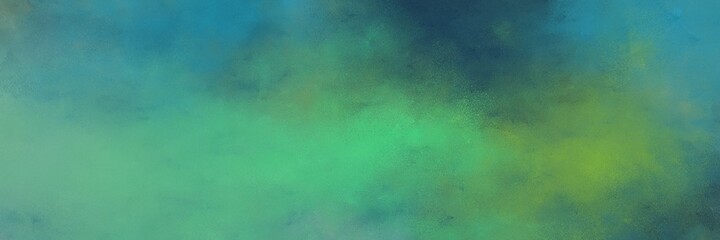 stunning blue chill, dark slate gray and olive drab color background with space for text or image. vintage texture, distressed old textured painted design. can be used as postcard or poster