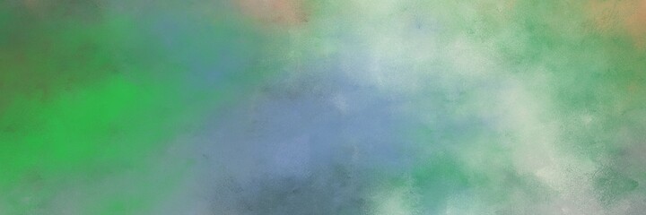 amazing old color brushed vintage texture with cadet blue, silver and sea green colors. distressed old textured background with space for text or image. can be used as header or banner