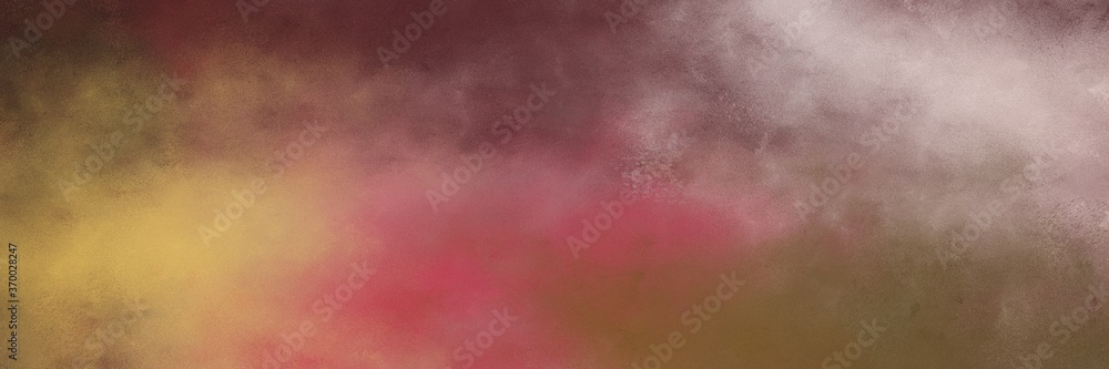 Aufkleber awesome abstract painting background graphic with pastel brown, tan and old mauve colors and space for text or image. can be used as horizontal background texture