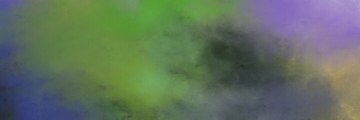 decorative abstract painting background graphic with dim gray, medium purple and dark slate gray colors and space for text or image. can be used as header or banner