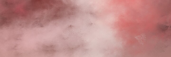 decorative vintage abstract painted background with rosy brown and dark moderate pink colors and space for text or image. can be used as header or banner