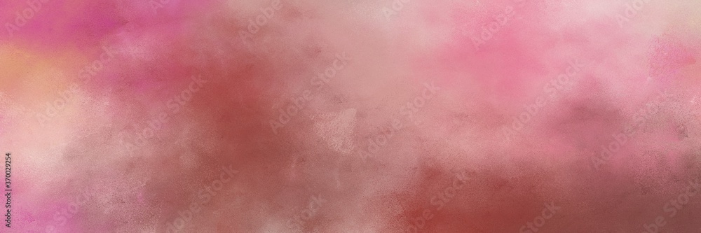 Aufkleber amazing abstract painting background graphic with rosy brown, baby pink and sienna colors and space 