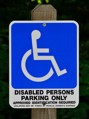 Disabled Parking Sign