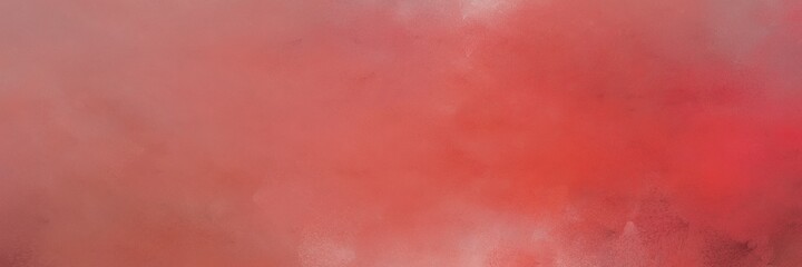 Fototapeta premium decorative indian red, dark salmon and dark moderate pink color background with space for text or image. vintage texture, distressed old textured painted design. can be used as header or banner