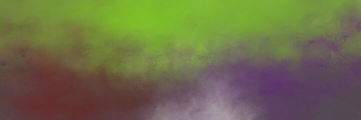 awesome vintage abstract painted background with pastel brown, moderate green and dark gray colors and space for text or image. can be used as horizontal background graphic