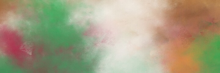 Fototapeta na wymiar beautiful abstract painting background graphic with gray gray, pastel brown and light gray colors and space for text or image. can be used as horizontal header or banner orientation