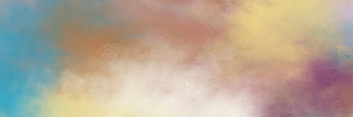 amazing vintage abstract painted background with rosy brown and cadet blue colors and space for text or image. can be used as header or banner