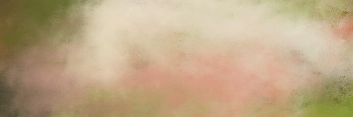 decorative abstract painting background graphic with tan, dark olive green and pastel brown colors and space for text or image. can be used as header or banner