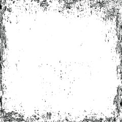 Scratched Frame. Grunge Urban Background Texture Vector. Dust Overlay. Distressed Grainy Grungy Framing Effect. Distressed Backdrop Vector Illustration. EPS 10.