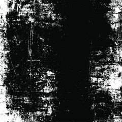 Rough black and white texture vector. Distressed overlay texture. Grunge background. Abstract textured effect. Vector Illustration. Black isolated on white background. EPS10