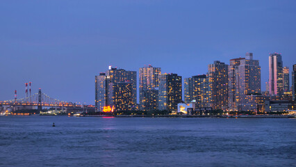 landscape of long island city queens NY