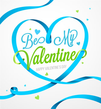 Happy valentines day and weeding design elements. Happy Valentines Day card
