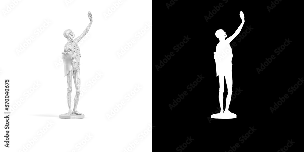 Poster sculptures for the design of books, websites, posts and presentations, you can create a graphic pres