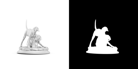 Sculptures for the design of books, websites, posts and presentations, you can create a graphic presentation of your work in different styles