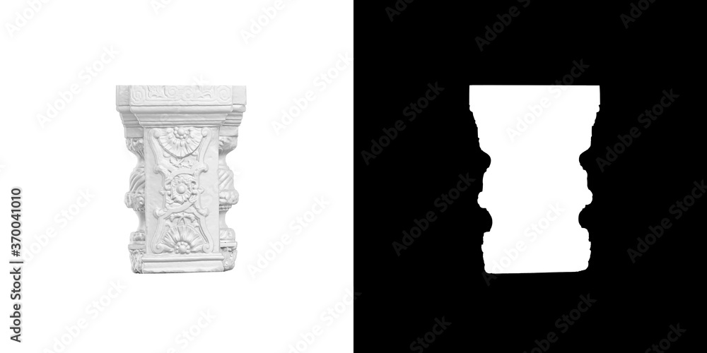 Poster sculptures for the design of books, websites, posts and presentations, you can create a graphic pres