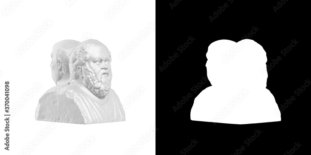Poster sculptures for the design of books, websites, posts and presentations, you can create a graphic pres