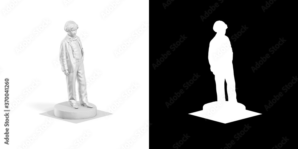 Poster sculptures for the design of books, websites, posts and presentations, you can create a graphic pres