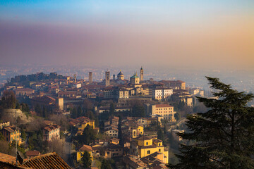 Fototapeta premium Bergamo City Skyline