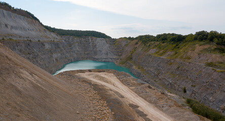 Heritage of humanity. Quarry