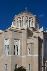 The metropolitan cathedral of Annunciation in Athens, Greece